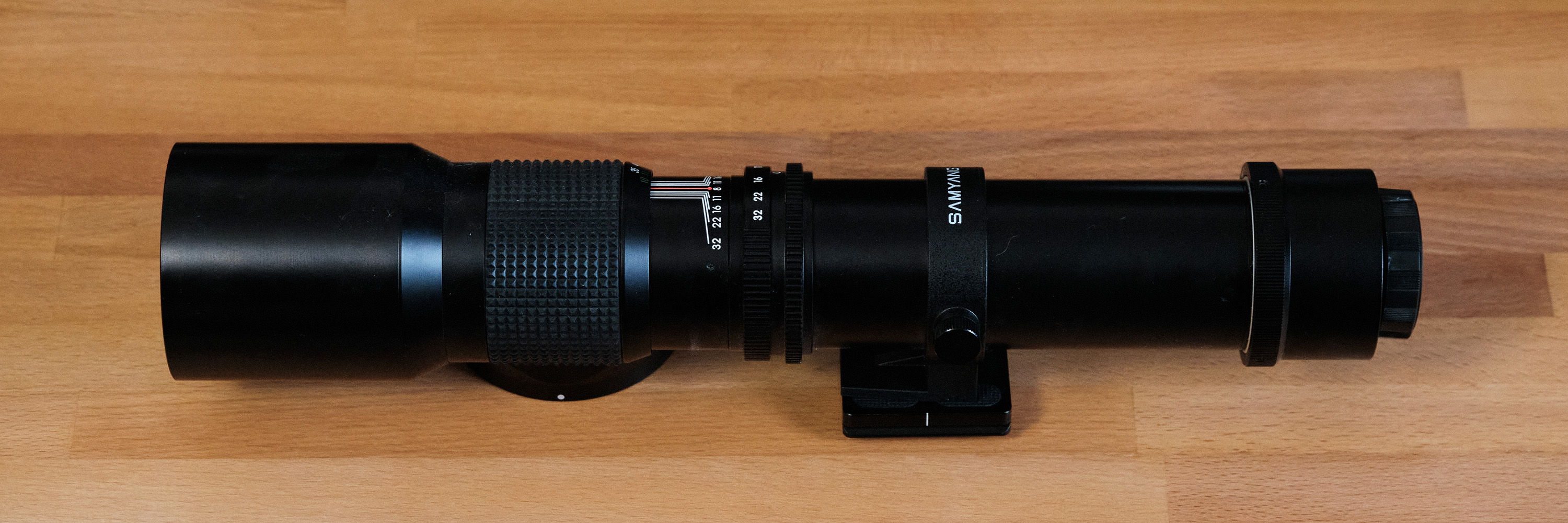 Experimenting with a retro 500mm lens